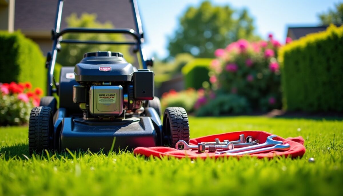 Tondeuse Briggs & Stratton : pourquoi elle démarre puis s’arrête et comment y remédier ?