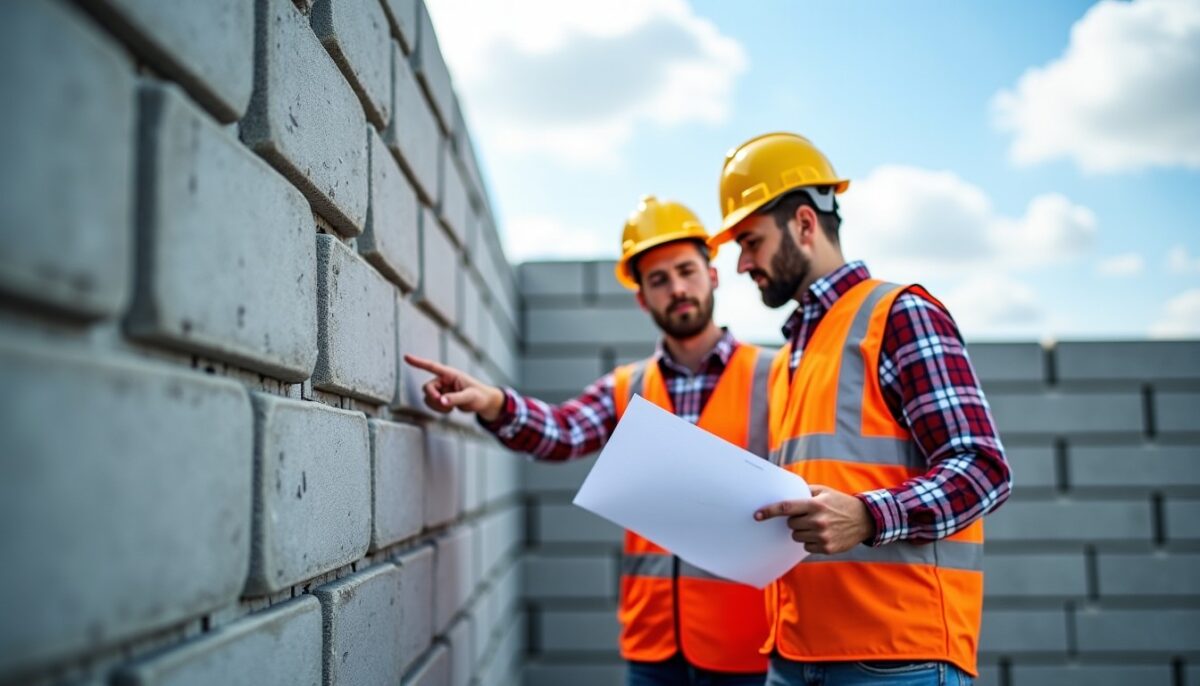 Mur en parpaing : quand et pourquoi installer un chaînage horizontal selon la hauteur ?