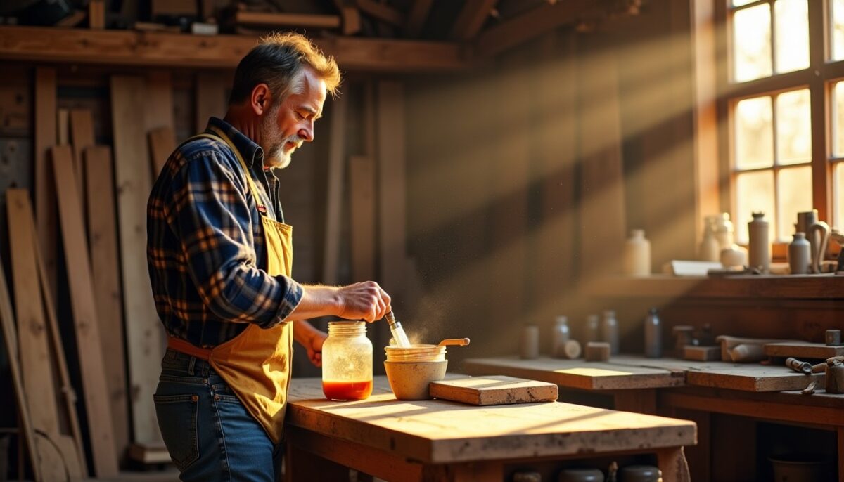 Fabrication maison d’un durcisseur pour bois : le guide ultime pour renforcer vos surfaces