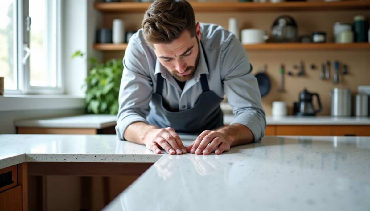 Techniques pour réaliser une jonction parfaitement invisible entre vos plans de travail