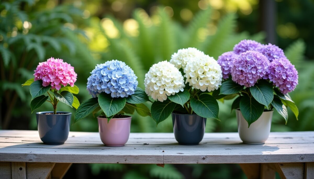 Hortensias : Comment distinguer les variétés d’intérieur et d’extérieur ?