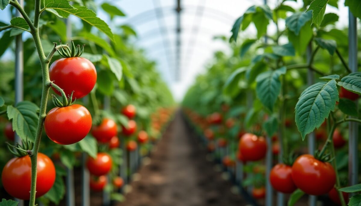 Quelle est la quantité idéale de pieds de tomates à cultiver dans une serre de 6 m² ?