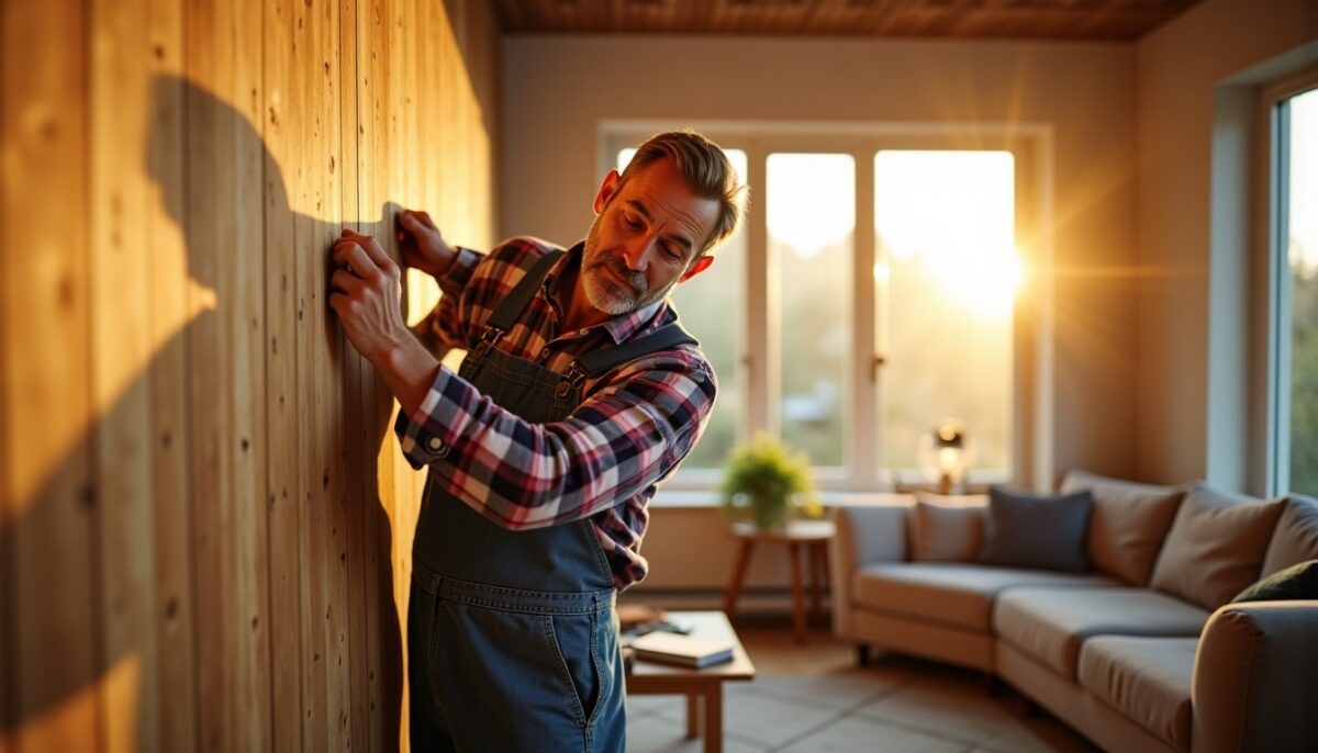 Comment poser du lambris en bois directement sur un mur : astuces et conseils